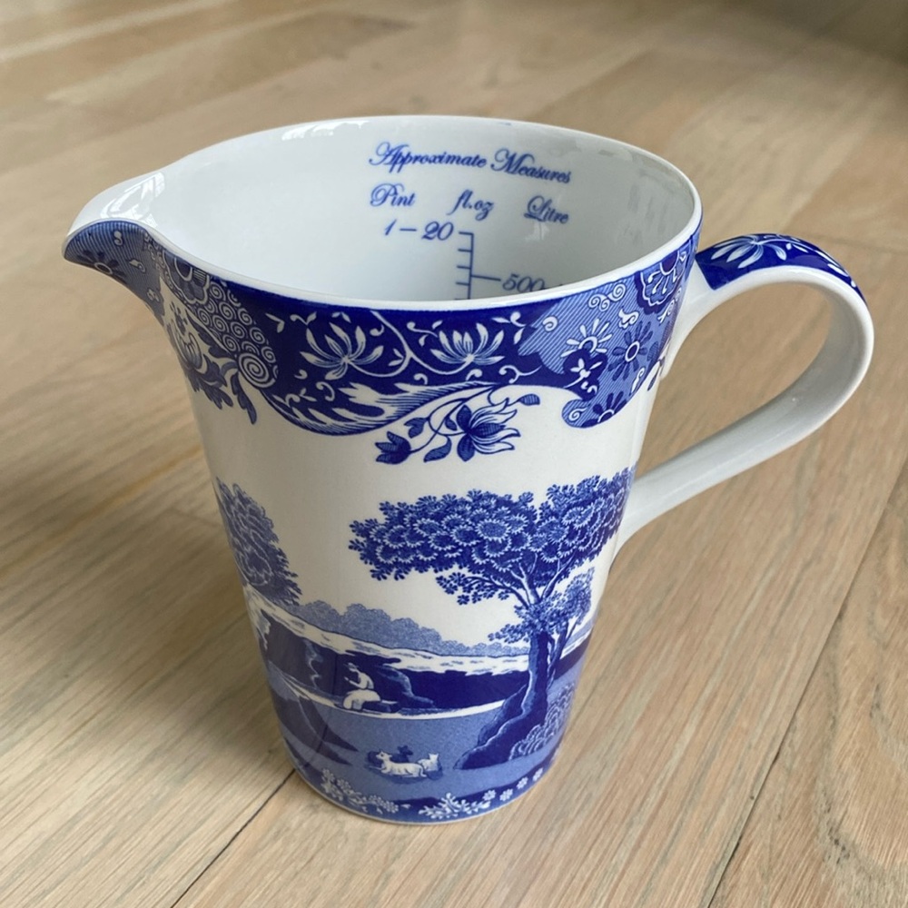 Spode Blue Italian Measuring Jug